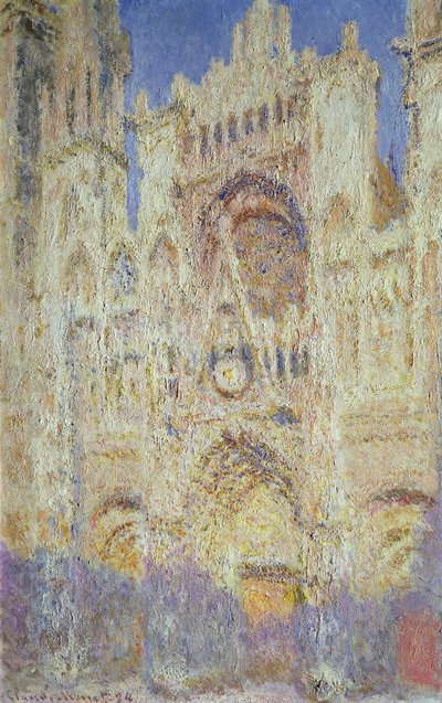 Catedral de Rouen al atardecer, 1894 de Claude Monet
